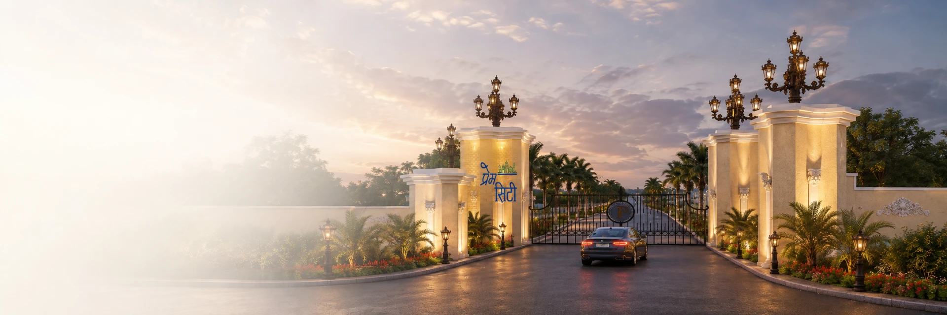 Prem City entrance gate